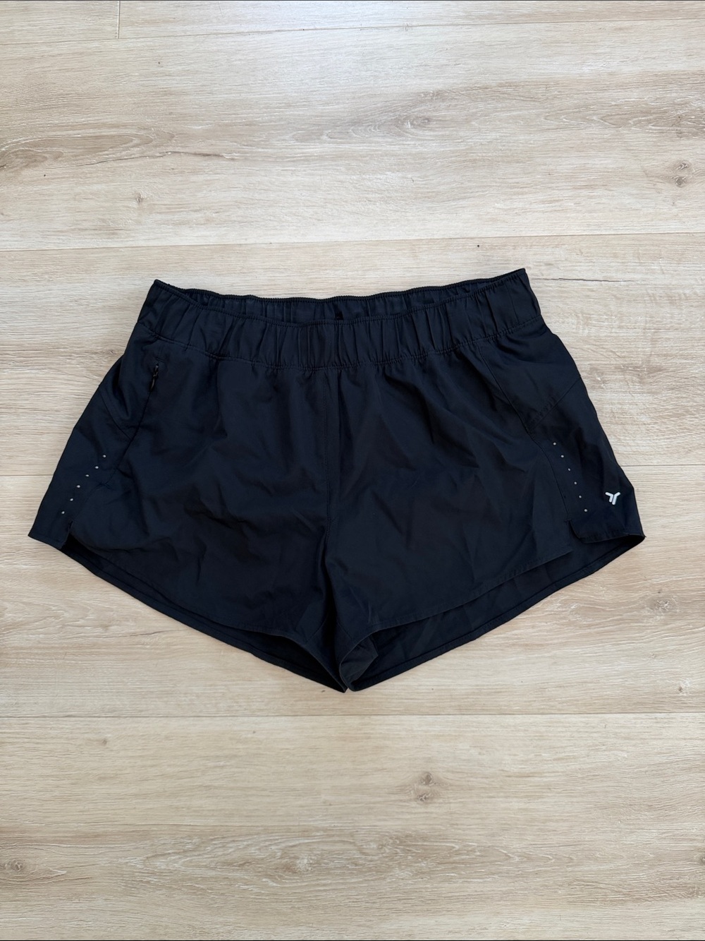 Old Navy Black Athletic Shorts with Reflective Accents